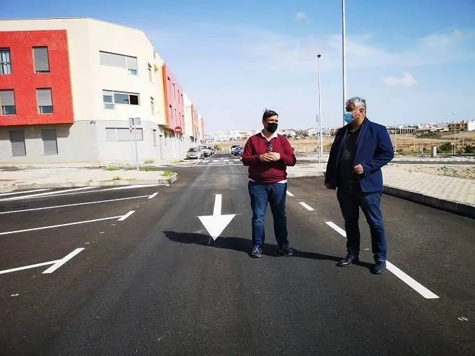 Herrera y Jim&eacute;nez (dcha) en Rosa Vila