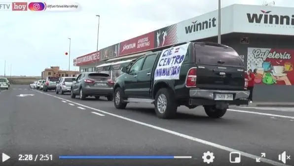 Manifestaci&oacute;n Vecinos de El Matorral