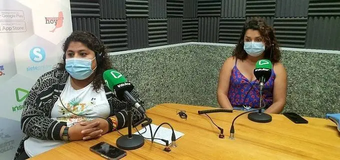 Yohanna Marcillo y B&aacute;rbara Barea