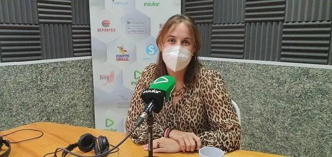 Lorena L&oacute;pez, portavoz insular de NC