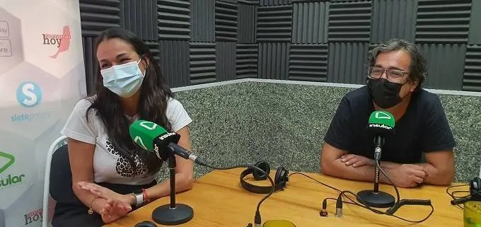 N&eacute;lida Padilla y Roberto Cabrera