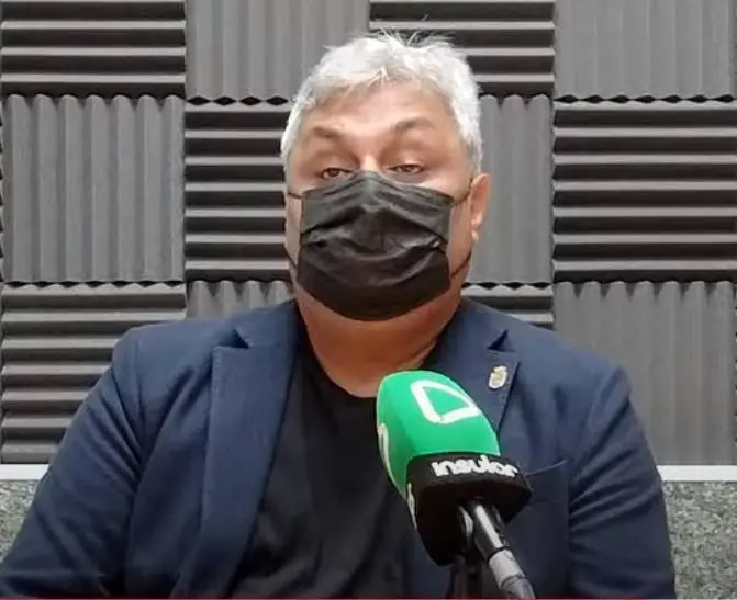 Juan Jim&eacute;nez en Radio Insular