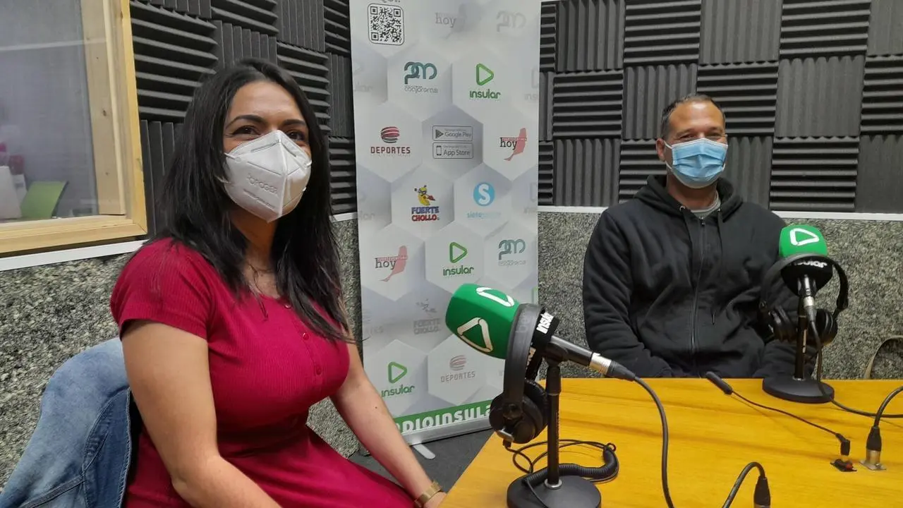 Idaira Rodr&iacute;guez y Fabi&aacute;n Soto