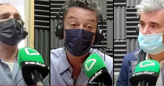 Miembros de Adivia recordando a su presidente