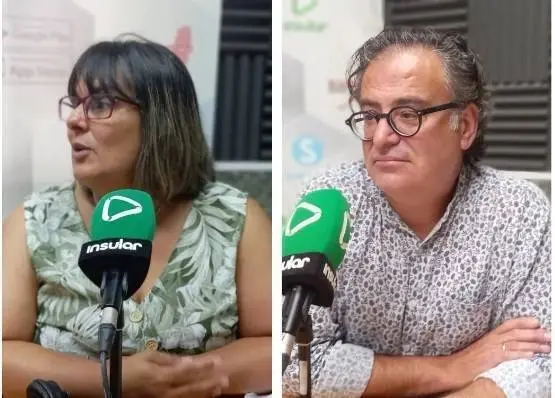 Agar Barrera y Jos&eacute; Bueno