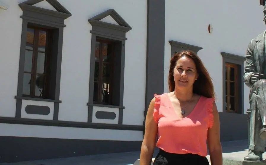 Lola Garc&iacute;a en el Cabildo