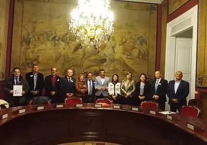 Asociacion empresarios Puerto en el Senado