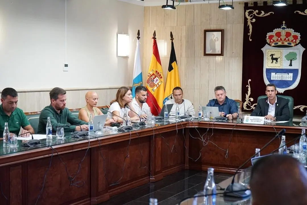 Pleno del Ayuntamiento de La Oliva