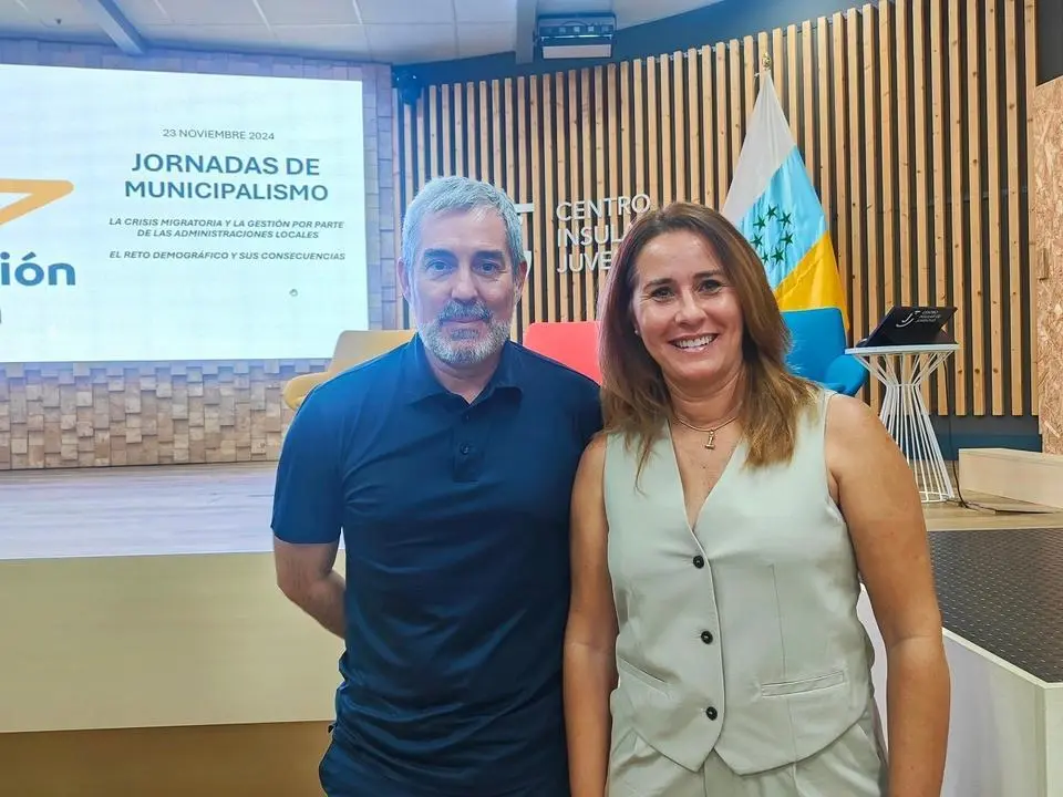 Fernando Clavijo y Lola Garc&iacute;a