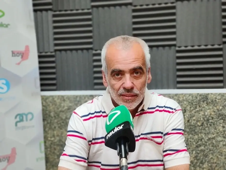 Aguedo P&eacute;rez, en Radio Insular