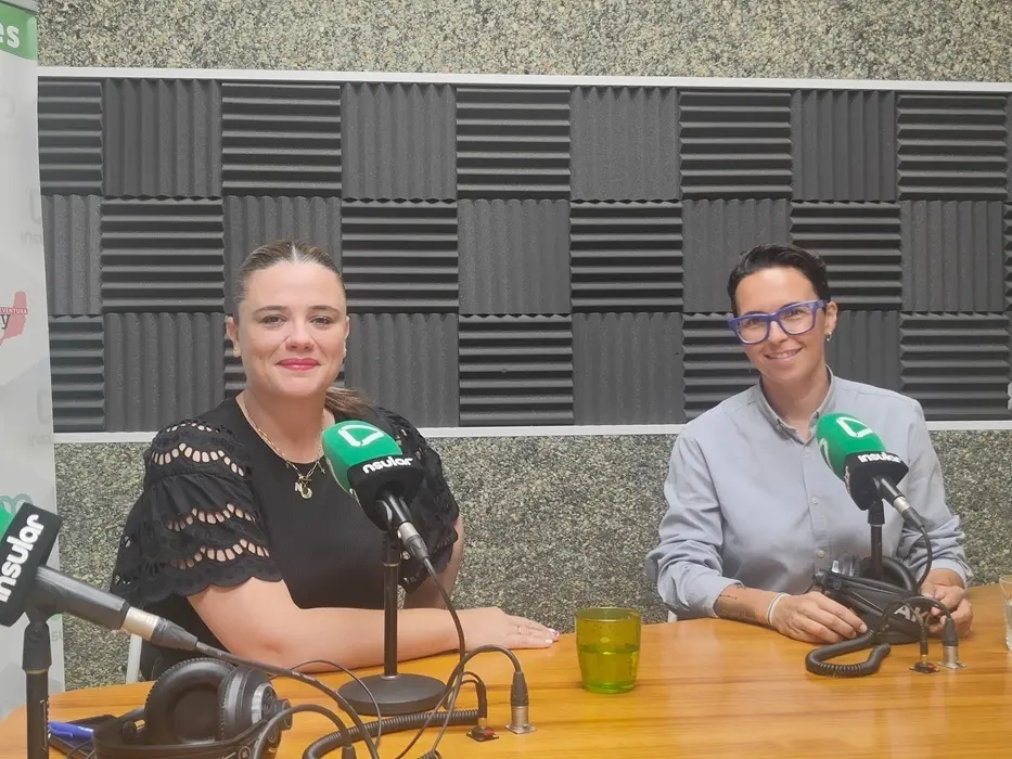 Nuria Cabrera y Romina Concepci&oacute;n