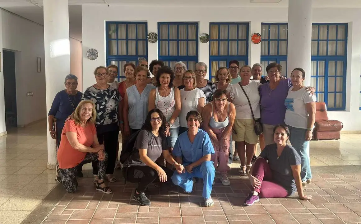 Participantes en el Aula de la Mujer