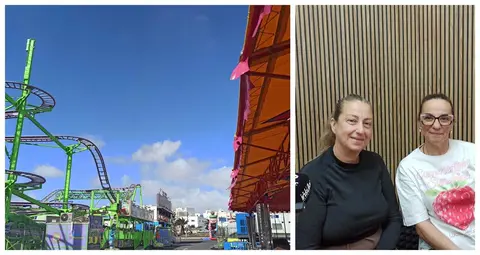 Gladys Acosta y Vanesa Barata