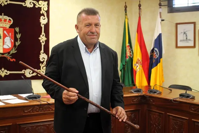 Respaldo un&aacute;nime de la nueva Corporaci&oacute;n a Mat&iacute;as Pe&ntilde;a Garc&iacute;a como alcalde de Antigua (1)