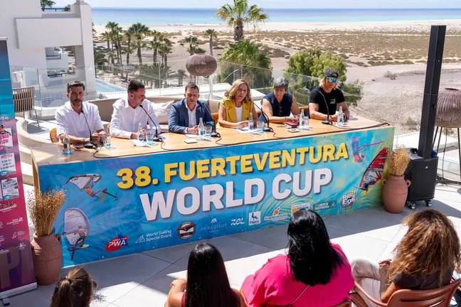 Presentaci&oacute;n mundial de wind surf