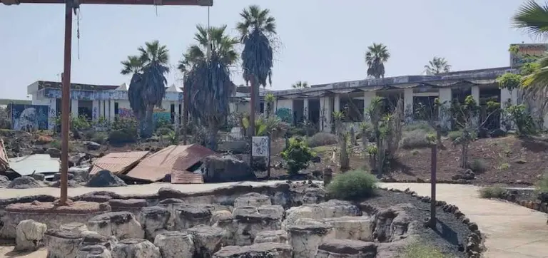 Parque Baku abandonado