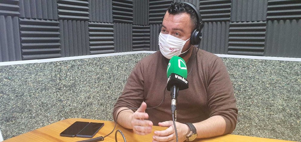 Domingo Curbelo en Radio Insular, enero de 2022