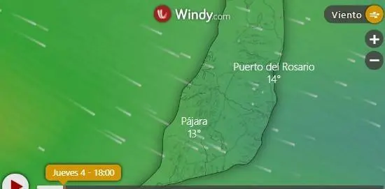 Recorte de aviso metereológico