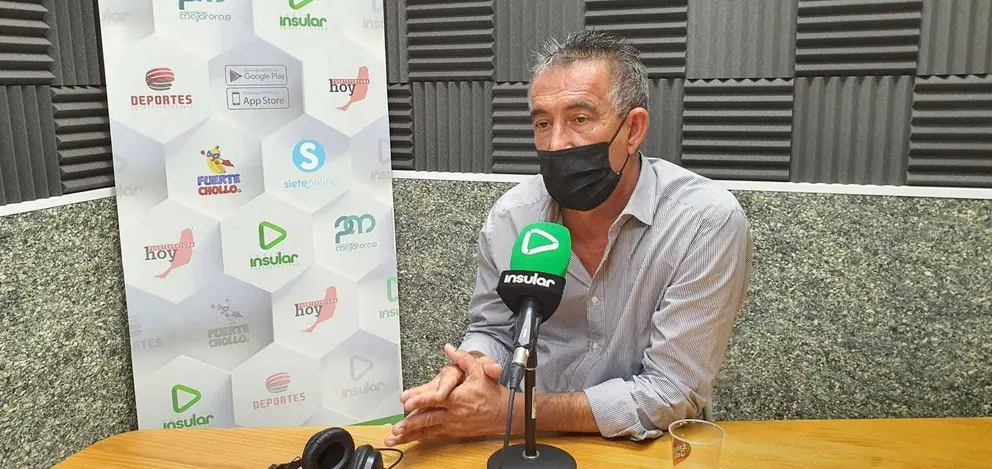 Claudio Gutiérrez en Radio Insular