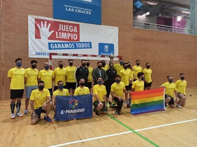 Foto equipo balonmano LGTBi