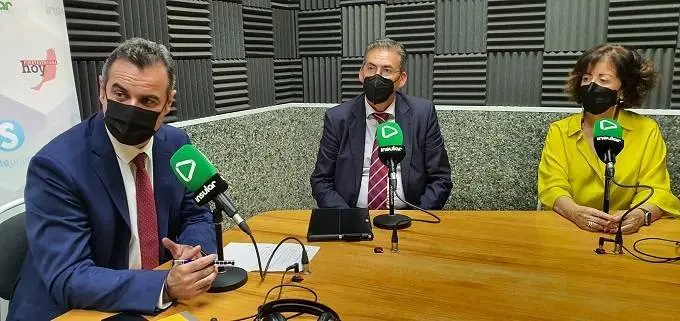 Ravelo, Ojeda y Saavedra en Radio Insular