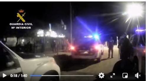 Guardia Civil interviene en Corralejo