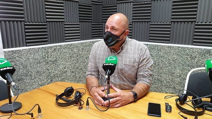 Sergio Lloret en Radio Insular, julio de 2021