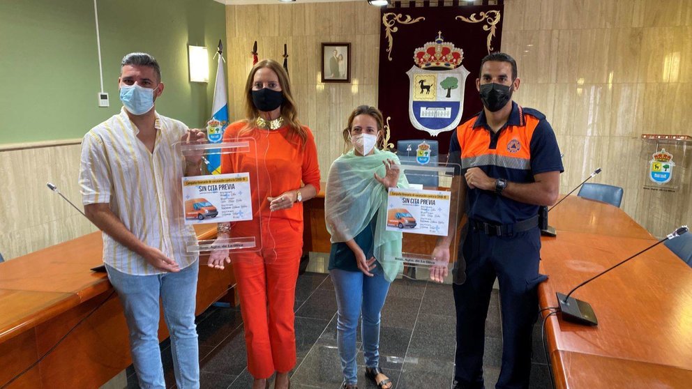 La Oliva inicia una campaña itinerante de vacunación contra la COVID-19 por los pueblos del municipio-2