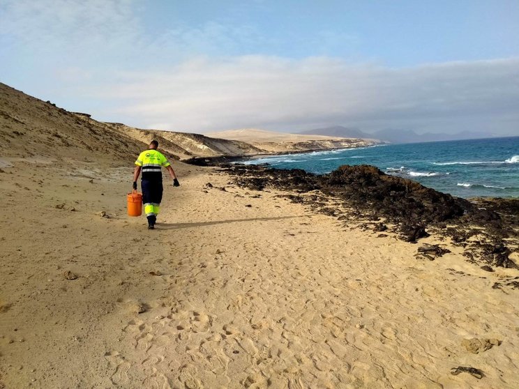 Observatorio de Basura Marina de Fuerteventura  recoge 17.000 kilogramos de residuos en los últimos 6  meses