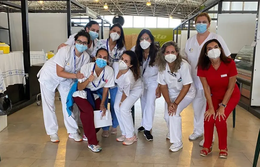 Equipo de vacunación Fuerteventura