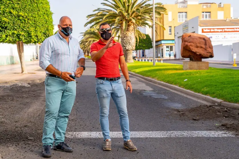 Finalizada obras en la Avenida Juan de Bethencourt