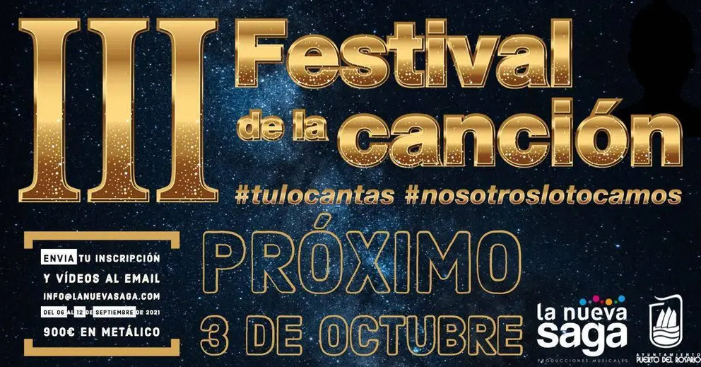 Cartel del Festival de la Canción