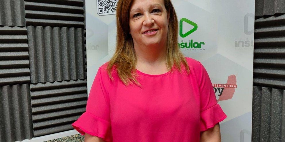 Daniela Plotegher en Radio Insular