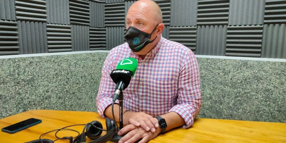 Sergio Lloret en Radio Insular