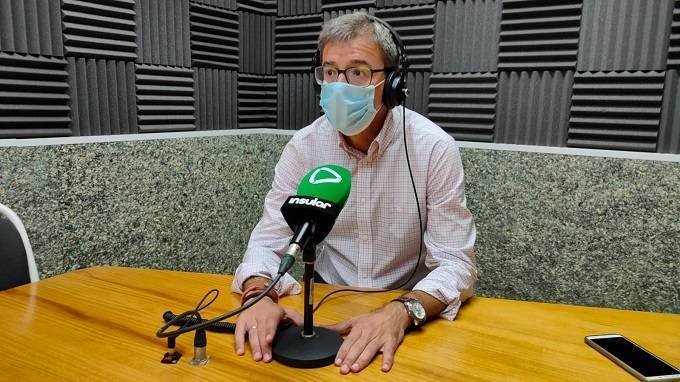 Juan Manuel Verdugo en Radio Insular, septiembre de 2021