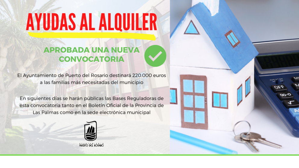 CARTEL -APROBACIÓN 3ª CONVOCATORIA AYUDAS ALQUILER - 2022 PTO. DEL ROSARIO