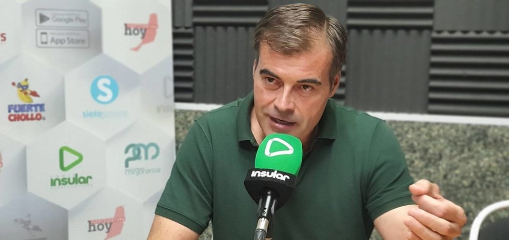 Fernando Enseñat en Radio Insular