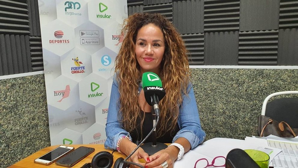 Carmen Alonso en Radio Insular