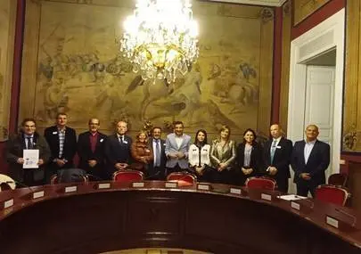 Asociacion empresarios Puerto en el Senado