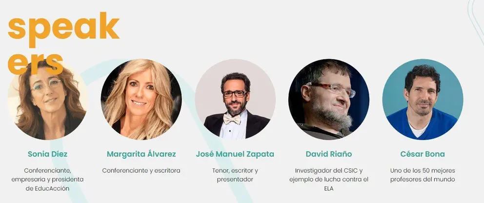 Speakers personas vitamina