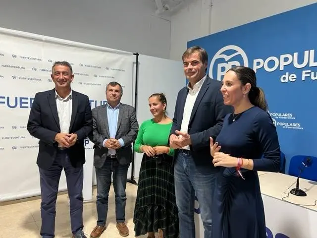 Presidente PP y consejeros Cabildo Ftva