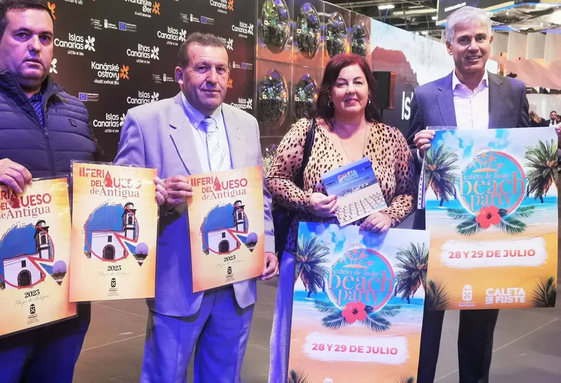 Presentación en FITUR de la Beach  Party  y la II Feria del Queso 2023 (1)