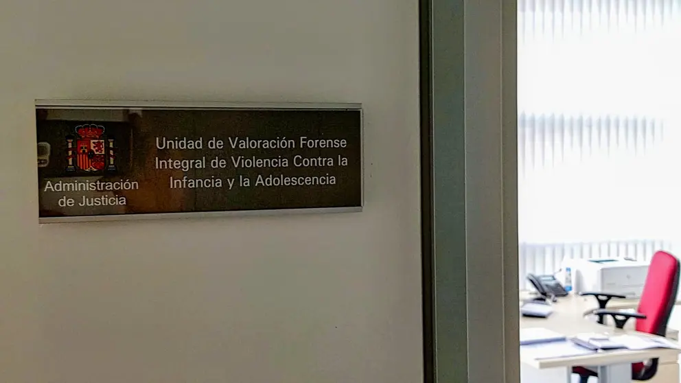 la unidad de valoración forense  de los jóvenes víctimas, en la torre 4 de la ciudad de la Justicia