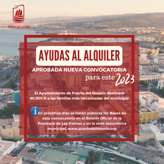 CARTEL NUEVAS AYUDAS AL ALQUILER 2023