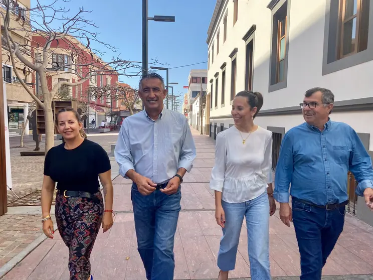 María Saavedra, Claudio Guitérrez, Jessica de León y Domingo Pérez