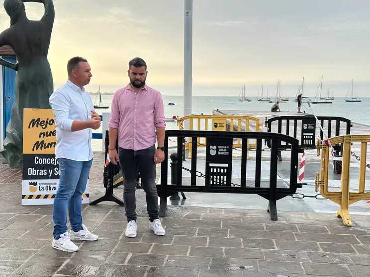 Obras Muellito Corralejo_Luis Alba y Juan Joseė Rodriėguez