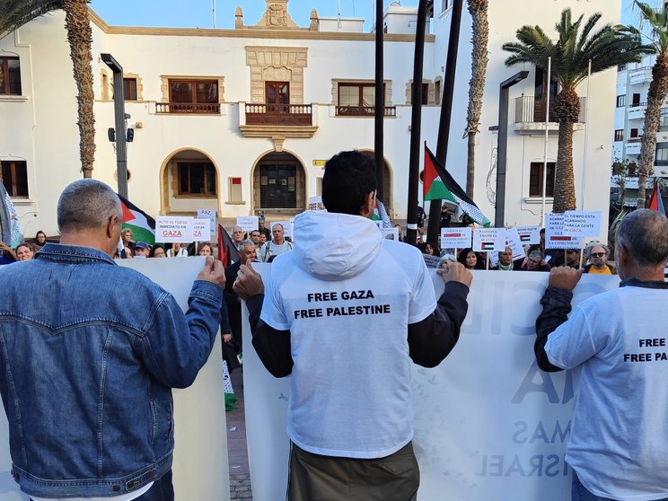 Manifestación pro Palestina