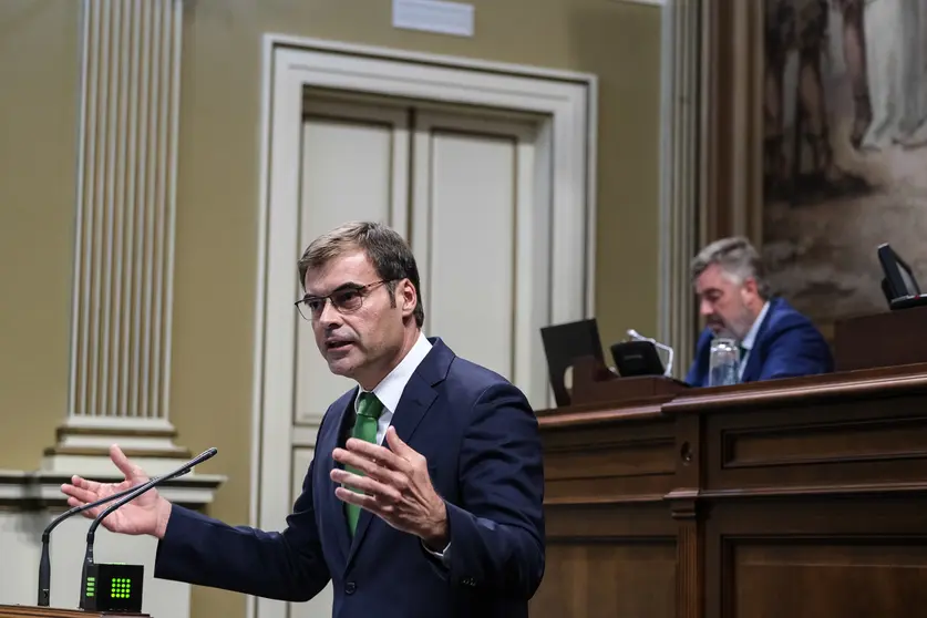 19.12.2019. Santa Cruz de Tenerife. Pleno del Parlamento de Canarias. Presupuestos 2020.
© Pepe Torres/Parlamento de Canarias.