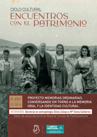 cartel ENCUENTRO CON EL PATRIMONIO