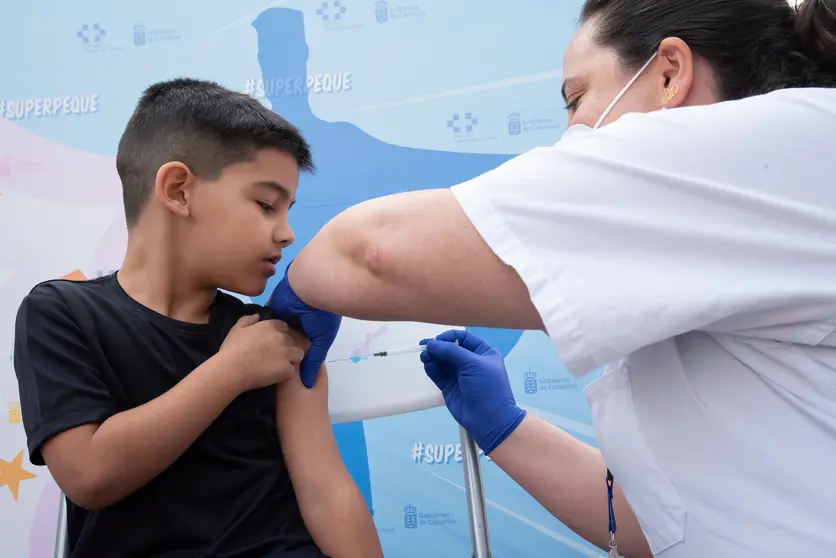 vacunación a niños